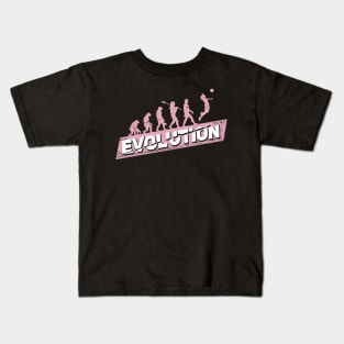Volleyball Evolution Girl Gift Kids T-Shirt